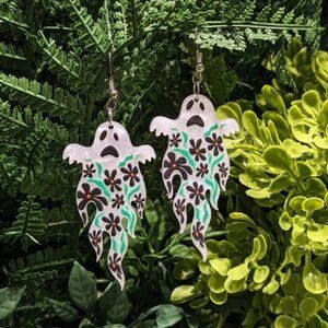 Halloween Earrings 3/$10- 👻Phantom Petals🥀
